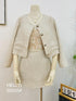 Tweed Co-ord Sets Of Crop Blazer and Mini Skirts